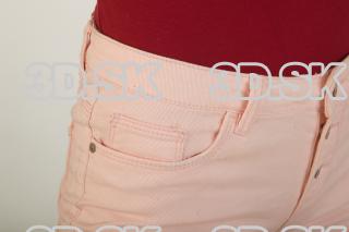 Pelvis pink shorts of Jean 0009